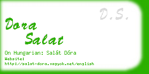 dora salat business card
